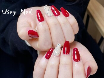 ウサギネイル 新大久保店(usagi nail)/クリスマスネイル