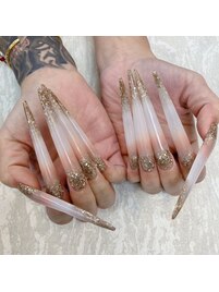 スカルプ10本アート　2枚MAX