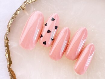 ネイルサロンフォーユー(for u)/ハートネイル￥4980