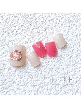 リュクス 流山おおたかの森店(Luxe)/フット定額デザイン9900円