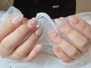 きらきらネイルサロン/フラワーネイル