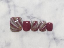 シエル ネイルスタジオ 古賀店(Ciel nail studio)/【フット】¥8500コース