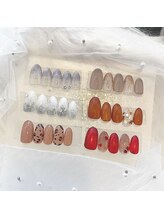 サンバイエム(#3/M)/担当Rinka 定額デザインネイル♪