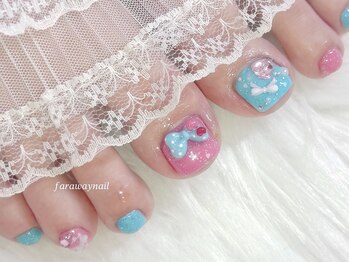 ファラウェイネイル(Faraway nail)/フットネイル☆