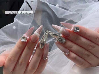 ゼン ネイル デザイン 池袋(ZEN NAIL DESIGN)/* 長 さだしやり放題×つけ放題