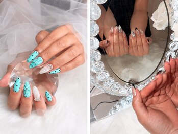 サロン ド ルリエ(Salon De Reliel)の写真/憧れのロングネイルが叶う♪チップスカルプ☆