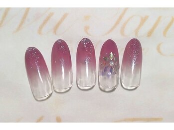 ウータン(Wu-Tang)/雪の結晶ネイル￥6600