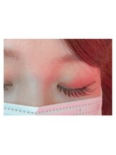 アース ネイルアイラッシュ 前橋店(EARTH Nail&Eyelash)/ブラウン×フラットラッシュ