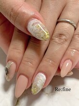 リファイン(Re:fine)/ジェル4本アート付け放題