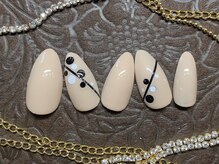 ネイル ミミュー(Nail Mimyu)/モノクロドット
