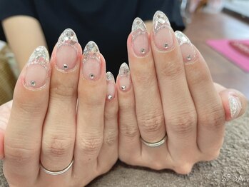 ネイルサロン ティプレシャス(T Precious)/ガラスフレンチネイル♪