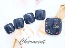 シャルマン(Charmant)/【FOOT】★フラワーネイル
