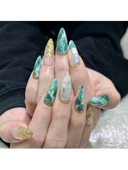 クイーンズビューティーサロン 新宿本店(Queen's beauty salon)/チップアートやり放題&つけ放題