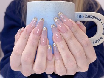 キナ(KINA)/2/4　ベース１色ガラスフレンチ