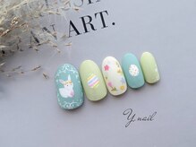 ワイネイル(Y.nail)/イースターネイルデザイン