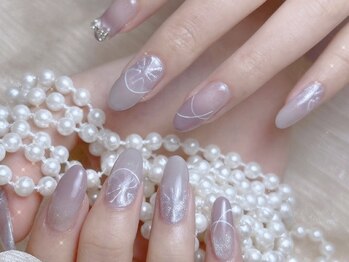 クイーンズネイルサロン(Queen's nail salon)/マグネットカラグラデザイン