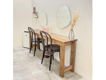 ティペット 大森店(Tipetto)の雰囲気（メイクルームもあるのでお出かけの前にも☆コテも貸出しています）