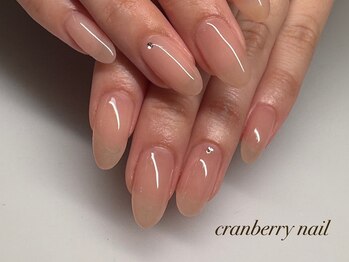 クランベリーネイル 代官山 恵比寿(cranberry nail)/ヌーディワンカラー