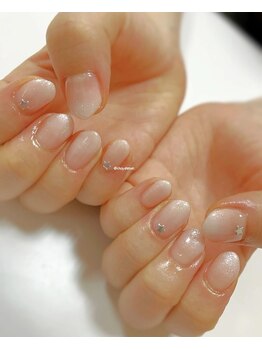 【ハンド】ラメグラネイル