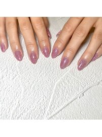 韓国グリッター施術写真