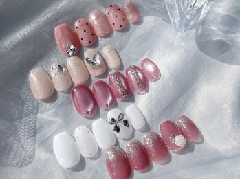 ヨシ ネイル 新宿店(Y.S NAIL)の写真/韓国ワンホンネイル・Y2K・ニュアンス・マグネットなど、トレンドを楽しむなら≪定額ネイル≫がおすすめ◎