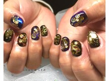 サキ施術お客様ネイル