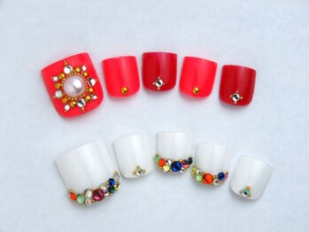 エムズスタイル ネイルバー(M's Style NAIL BAR)/フット定額6990円