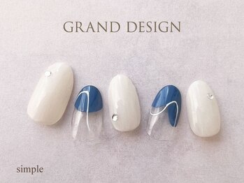 グランドデザイン 岐阜店(GRAND DESIGN)/うねうねネイル
