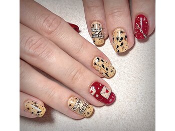 プールヴー☆オングル/ハリーポッターネイル