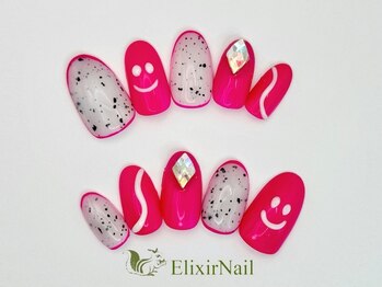 エリクサーネイル 五反田(Elixir Nail)/定額b カジュアル/クーポン使用