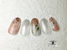 ネイルエイト 新百合ヶ丘(nail8)/春はやっぱりお花♪