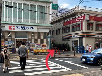 ベルフィーヌ 北千住店(BELFINE)/道案内1