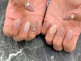 春ネイル/フラワーネイル