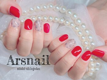 アルスネイル(Ars nail)/ふんわりダルメシアンネイル
