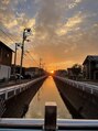 ニコ(nico) 空がすきで夕日を見つけると必ず撮っちゃいます