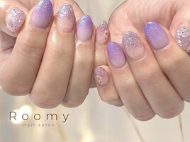《パラジェル》梅雨ネイル