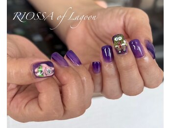 リオッサ オブ ラグーン(RIOSSA of Lagoon)/スポンジボブネイル