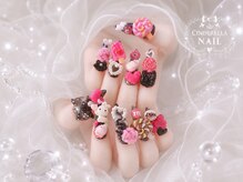 シンデレラネイル(CINDERELLA NAIL)/【スカルプ長さだしネイル】