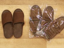 ほぐし工房 ここはれ/使い捨てスリッパもあります