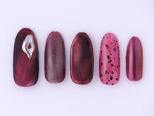 ネイル リッチ(Nail Rich)/ボルドーネイル