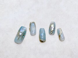 エスニック風nail