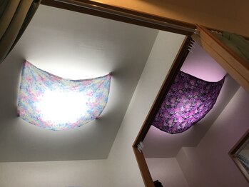 ほぐしはた/天井です。