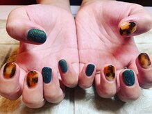 ネイルサロン シェリ(NAIL SALON Cheri)/幻のマグネットとべっ甲ネイル