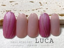 ネイルアトリエルカ(nail atelier LUCA)/W-55 マグネットブローチネイル