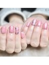 ドライフラワーネイル