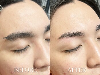 サムライビューティー 渋谷東店(SamuraiBeauty)の写真/【渋谷/メンズ専門サロン】眉毛はサロンでプロにお任せ♪メンズ眉毛(モテ眉)スタイリング☆5,500円~