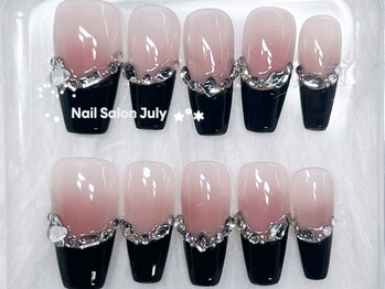 ジュライ(July)/ネイルチップMサイズ