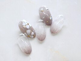 フラワー☆くすみカラー☆和柄