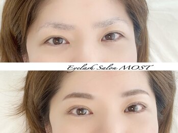 モスト(MOST)/まつげパーマ&眉毛スタイリング
