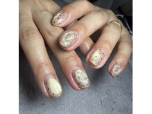 ネイルルーム サンジュウサン(NailrooM 33.)の雰囲気（ニュアンスデザインが人気◎写真はジェルし放題コースです。）